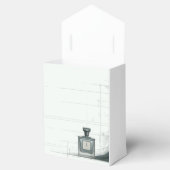 エレガントなファッションギフトボックス – 香水&ドレス フェイバーボックス (オープン)