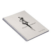 エレガントなファッションデザイナーのポートフォリオ | サマー スケッチ ノートブック (右側)