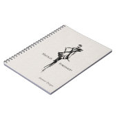 エレガントなファッションデザイナーのポートフォリオ | サマー スケッチ ノートブック (左側)