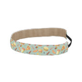 エレガントなファースト・フードパターン アスレチックヘッドバンド (右)
