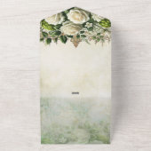 エレガントなフェアリーテイル スウィート16 オールインワン インビテーション | (外側)