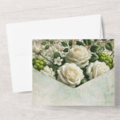 エレガントなフェアリーテイル スウィート16 オールインワン インビテーション | (裏面)