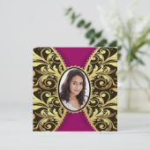 エレガントなフォーマルイベントへのご招待 招待状 (スタンド正面)