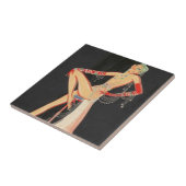 エレガントなフラッパー タイル (側面)