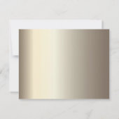 エレガントなフリードリンク, マティーニグラス ハート 招待状 (裏面)