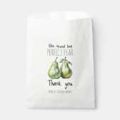 エレガントなフルーツ ブランシュ パーフェクト ピア ブライダル シャワー フェイバーバッグ (正面)