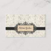 エレガントなフレームの名刺 名刺 (正面)