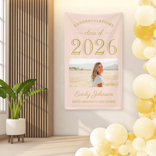 エレガントなブッシュゴールド 2026 クラスの写真 横断幕