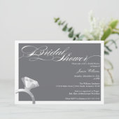 エレガントなブライズシャワー 招待状 (スタンド正面)