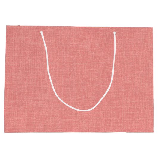 エレガントなブライズメイドへの感謝 ラージペーパーバッグ (裏面)