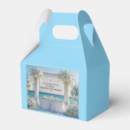 エレガントなブライダルギフトボックス「Elegant Bridal Favor Box」 フェイバーボックス