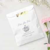エレガントなブライダルティーパーティー ブライダルシャワ フェイバーバッグ (封をした状態)