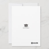 エレガントなブラックとゴールドのオクトーバーフェスト2013 招待状 (裏面)