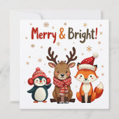 エレガントなブラックとゴールドのクリスマス&ニューイヤー シーズンカード (裏面)