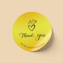 エレガントなブラックとゴールドの感謝