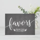 エレガントなブラックボードのウェディングデコレーション看板 (スタンド正面)