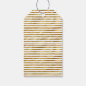 エレガントなブラックリボンのワイルドフラワー 感謝の気持ちを込めて ギフトタグ (裏面)