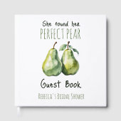 エレガントなブランチ パーフェクトピエア ブライダルシャワー ゲストブック (正面)