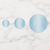 エレガントなブルーのグリッターコンフェッティ コンフェッティ (正面)