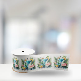 エレガントなブルーベリーのランチ 30歳の誕生日パーティー サテンリボン