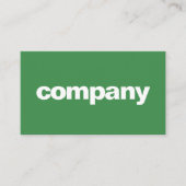 エレガントなプロのシンプルなミニマリスト 名刺 (正面)