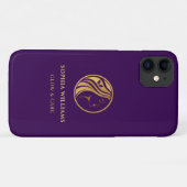 エレガントなプロモーション ビジネス ロゴ iPhoneケース Case-Mate iPhoneケース (裏面(横))