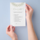 エレガントなベイビーズブレス オーバーアンダゲーム フライヤー (ハンドル)