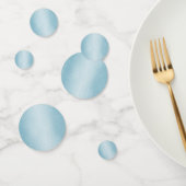 エレガントなベイビーブルーのグリッターコンフェッティ コンフェッティ (グループ)