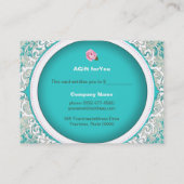 エレガントなベーカリーのギフト券 割引カード (裏面)