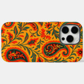 エレガントなペイズリーの花柄 Case-Mate iPhoneケース (裏面 (横))