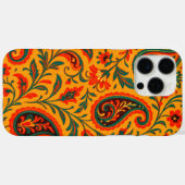 エレガントなペイズリーの花柄 Case-Mate iPhoneケース (裏面 (横))
