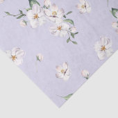 エレガントなペリウィンクル・スプリング ウォーターカラー・フローラル 薄葉紙 (詳細)