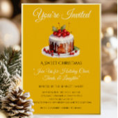 エレガントなホイルのクリスマス招待状 | 最も愛らしいノエル 箔招待状