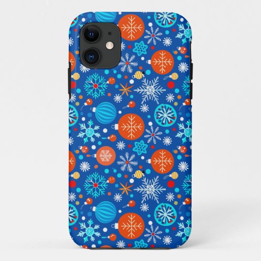 エレガントなホリデー クリスマスの輝き Case-Mate iPhoneケース (裏面)
