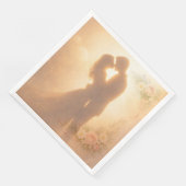 エレガントなホワイトナプキン (コーナー)