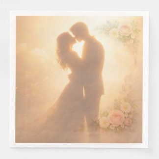 エレガントなホワイトナプキン