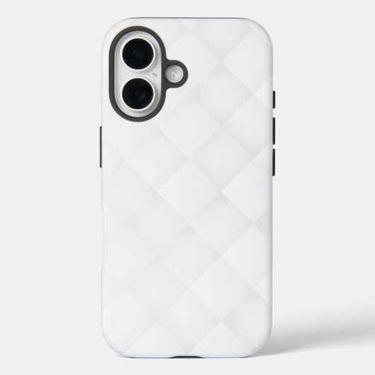 エレガントなホワイトパターン Case-Mate iPhoneケース (裏面)