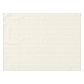 エレガントなホワイトレースフォーマル テーブルクロス (正面(横))