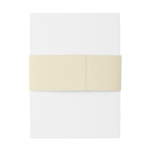 エレガントなボタニカルリースのウェディングバンド 招待状ベリーバンド (裏面例)