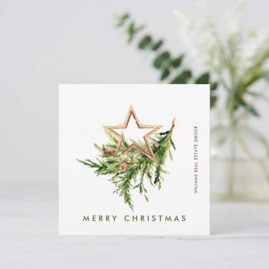 エレガントなボヘミアンクリスマスコンポジション法人 シーズンカード (スタンド正面)