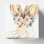 エレガントなボヘミアンスタイルのウェストテーマの結婚前お披露目パーティー フェイバーボックス (上部)