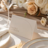 エレガントなボヘミアンスタイルの結婚式デジタルゲストプレイスカード 招待状