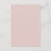 エレガントなマグノリア | ホワイトホテル封筒カード エンクロージャーカード (裏面)