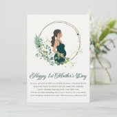 エレガントなママ 幸せな初マザーズデー シーズンカード (スタンド正面)