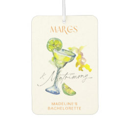 エレガントなマルグス & マリモニー ブライズメイド ウィークエンド カーエアーフレッシュナー