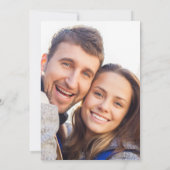 エレガントなミニマルウェディング招待状 招待状 (裏面)