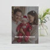エレガントなメリエストファミリー フェスティブ グリーティングカード シーズンカード (スタンド正面)