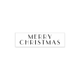 エレガントなメリークリスマス セルフインキングスタンプ