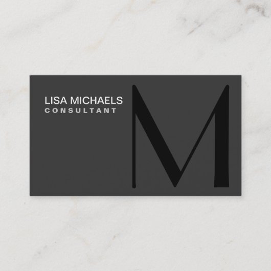 エレガントなメーキャップアーティストの美容師のプロフェッショナル 名刺 (正面)