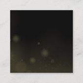 エレガントなモダンな卒業パーティー封筒カード エンクロージャーカード (裏面)